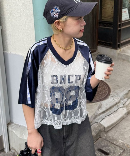 BNCP 88 Lace Sportswear Short Sleeves｜6色入
