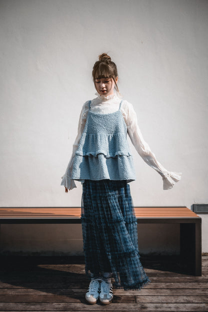 褶褶粒粒RUFFLE綁帶外搭｜4色入