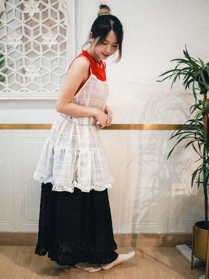 有口袋！立體閃閃半身裙｜3 colors