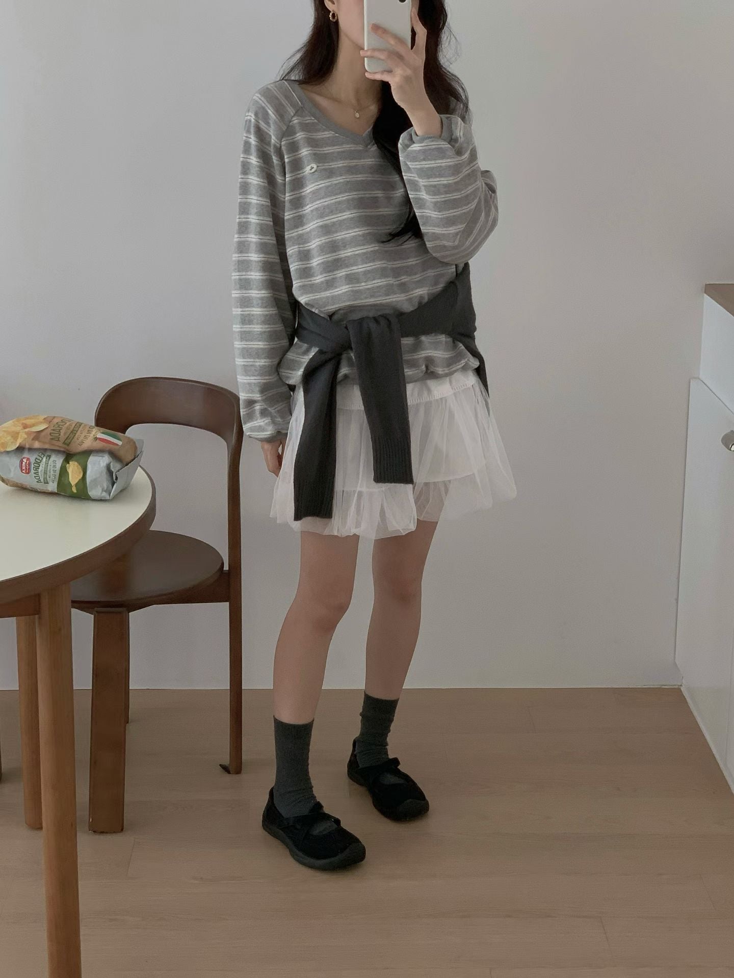 氣質紗紗蓬蓬裙｜2色入