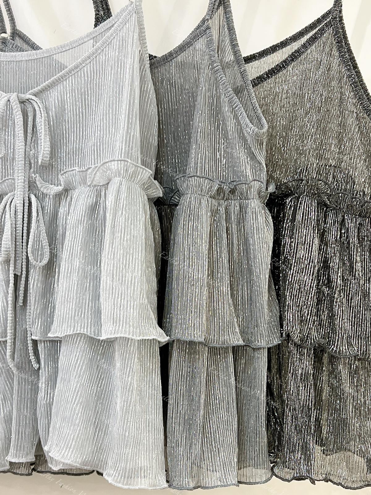 2ways閃閃綁帶外搭Layer｜3 colors