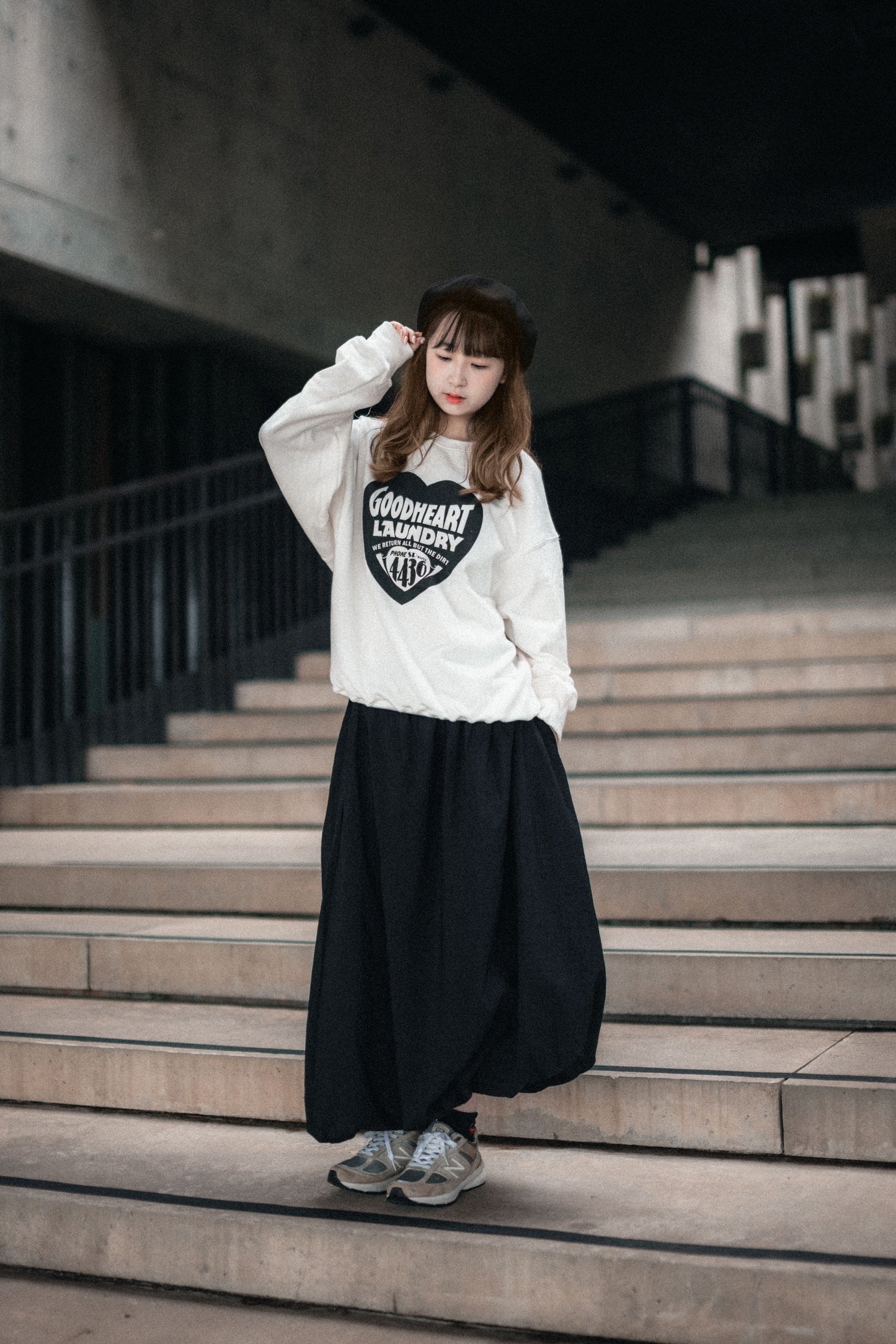 Good Heart Laundry Sweatshirt | 2 colors