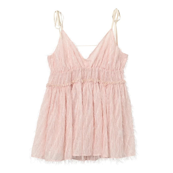 超日！鬆弛感鬚鬚綁帶背心Layer｜3色入