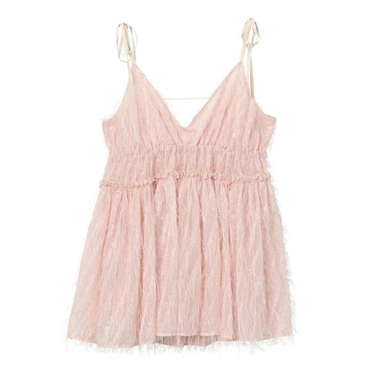 超日！鬆弛感鬚鬚綁帶背心Layer｜3色入