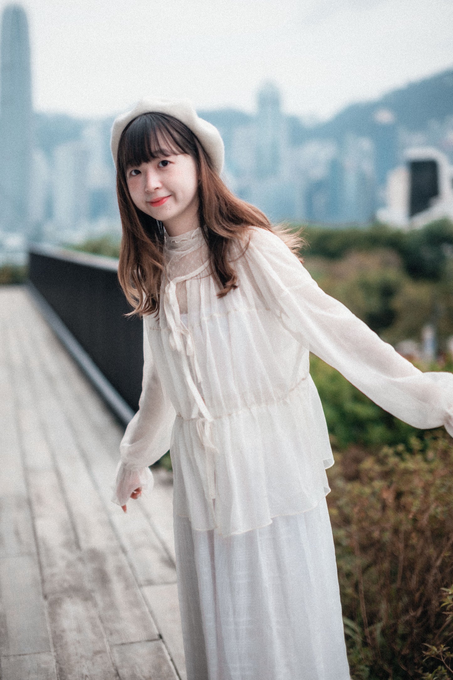 Comeback!! 超美💖透透紗紗綁帶外搭｜4色入e