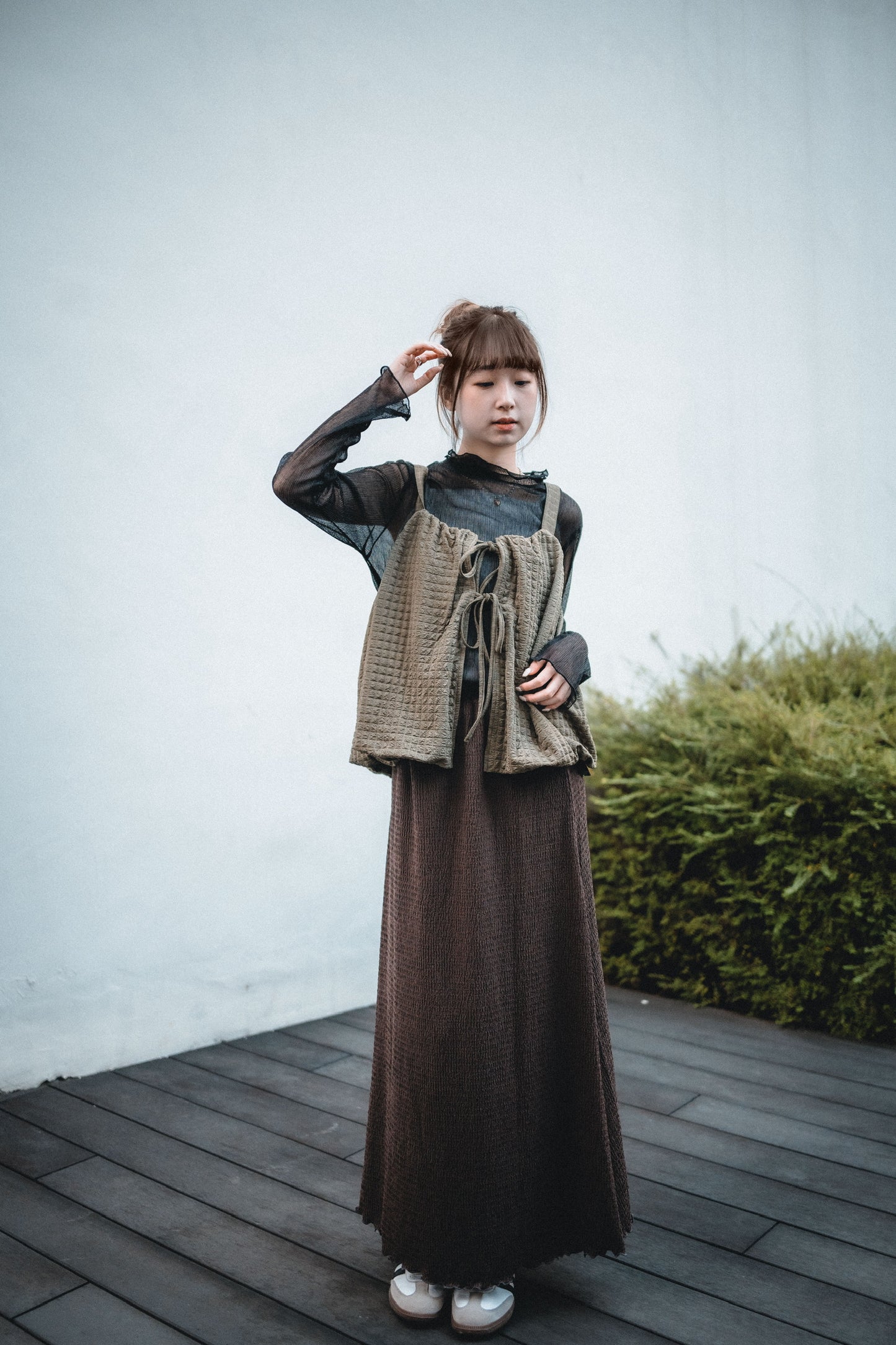 七彩繽紛🌈 超百搭泡泡質小魚尾半裙｜9色入