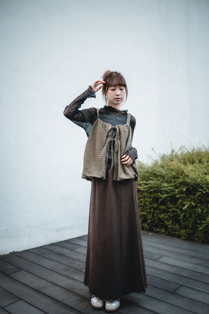 七彩繽紛🌈 超百搭泡泡質小魚尾半裙｜9色入