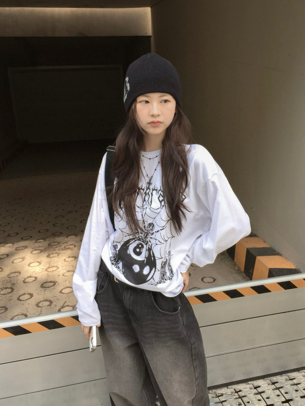 yourbrand snooker net long-sleeve｜2色入