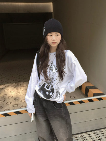 yourbrand snooker net long-sleeve｜2色入