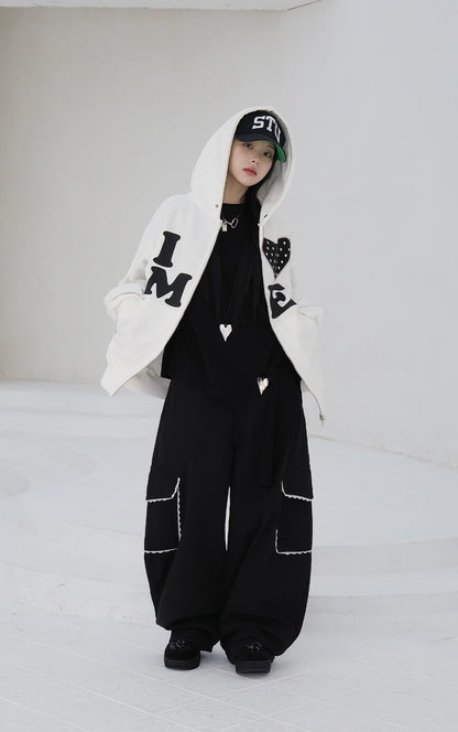 Lace Pocket 氣球褲｜3色入