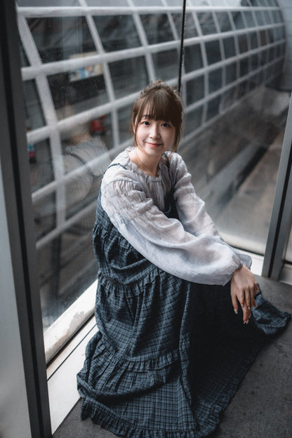 薄紗皺皺Ruffle Top｜3色入