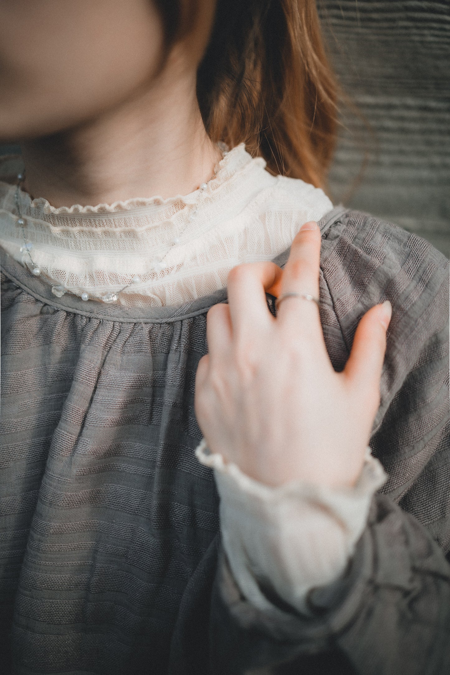 [最後一批 售完不補‼️] 抵着！Double領口輕透Ruffle TOP｜3色入