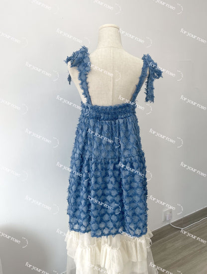 [新色加入！✨] 菱角蘇蘇綁帶連身裙｜7色入