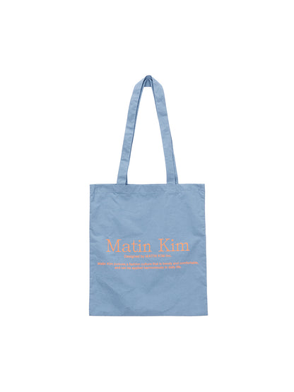MATIN POPPIN ECOBAG - BLUE