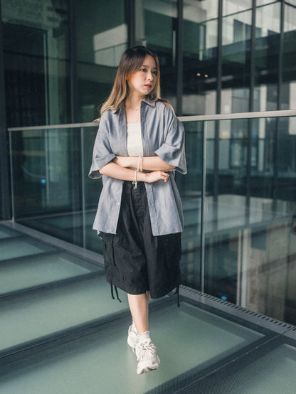 韓系👦🏻小男孩風寬身恤衫｜2色入