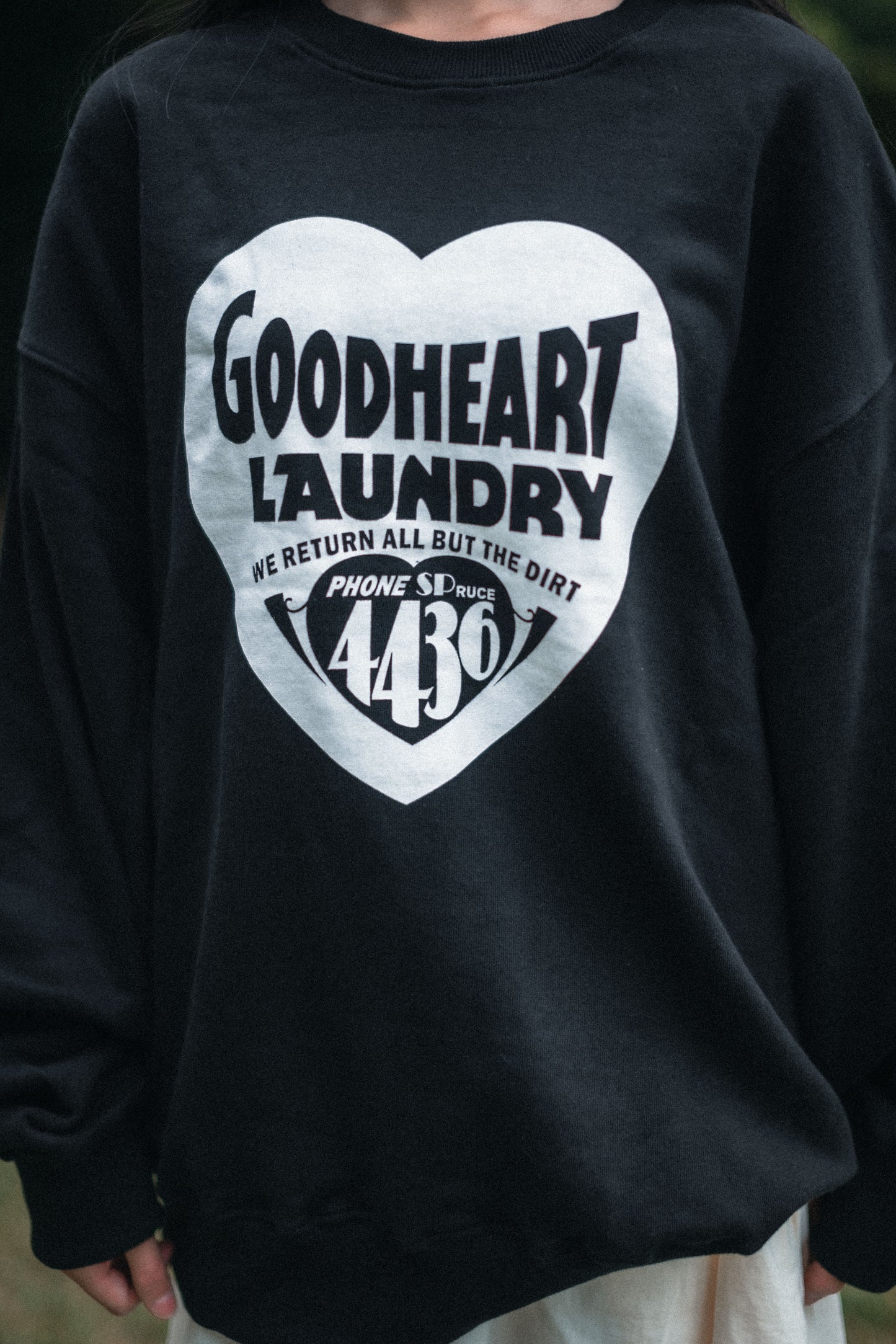 Good Heart Laundry Sweatshirt | 2 colors