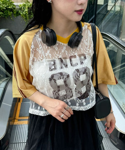 BNCP 88 Lace Sportswear Short Sleeves｜6色入