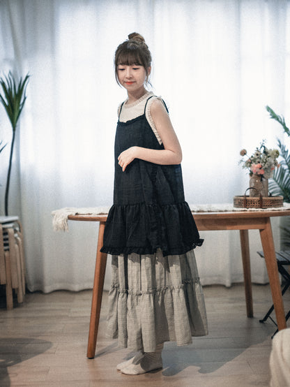 熱賣🔥 暗格Ruffle半身裙配幼腰帶｜3 color