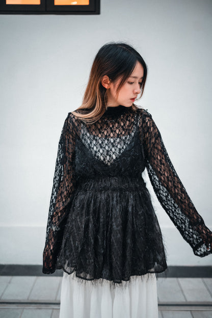 超日！鬆弛感鬚鬚綁帶背心Layer｜3色入