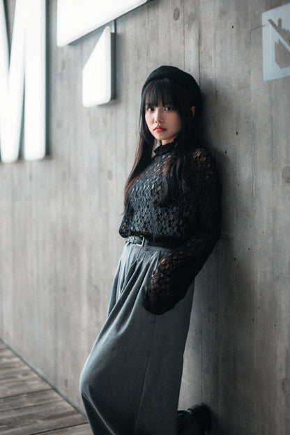 絲滑〰️西裝闊腳長褲（送皮帶）｜4色入