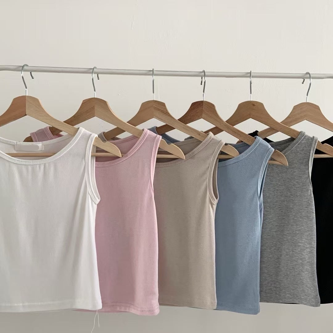 抵着の選✨ 韓國純色棉質背心｜6色入