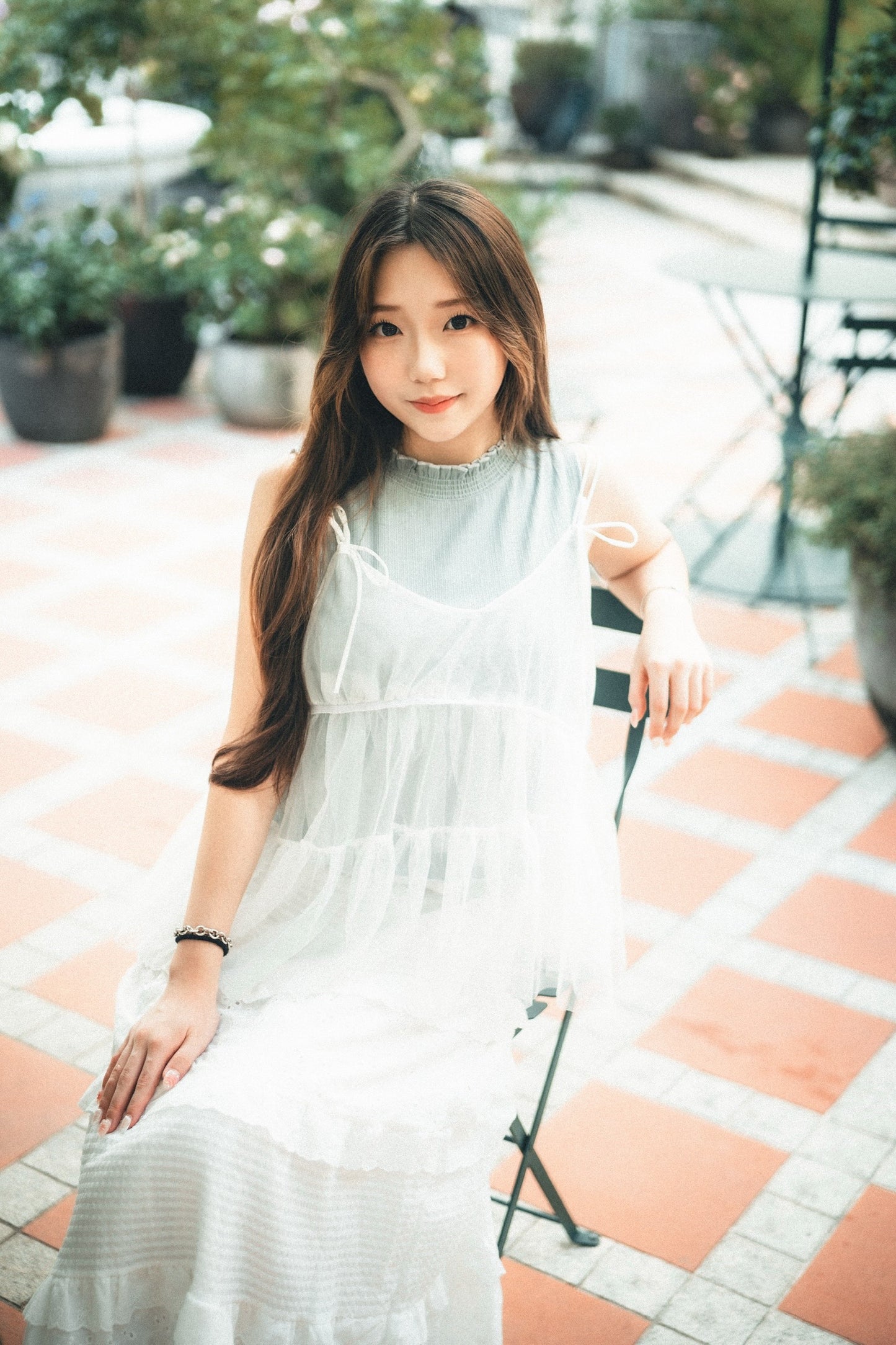 七彩🌈 百搭撞色木耳邊背心｜7色入