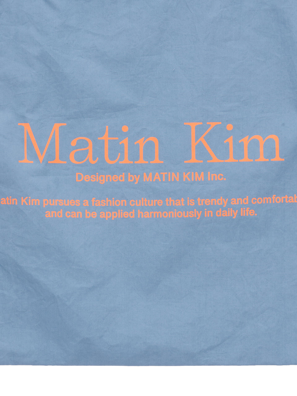 MATIN POPPIN ECOBAG - BLUE