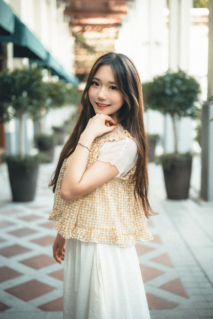 透膚飛飛袖內搭top｜4色入