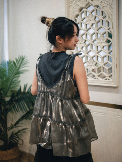 日系感🌈彩色透透背心｜5 colors