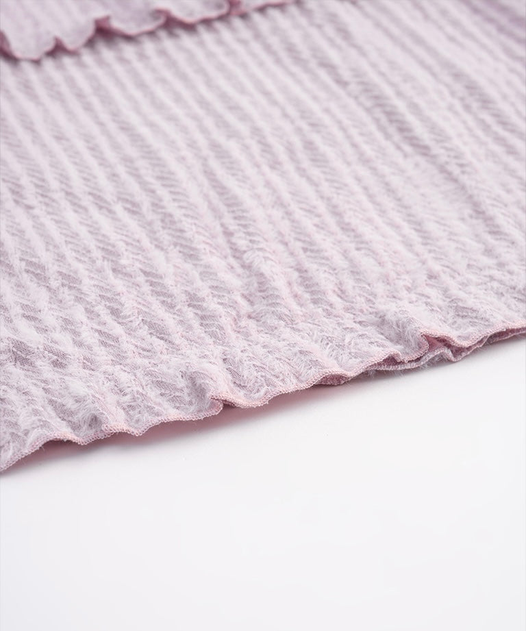 [人氣斷貨款！]毛毛感soso荷葉蛋糕裙｜3色入