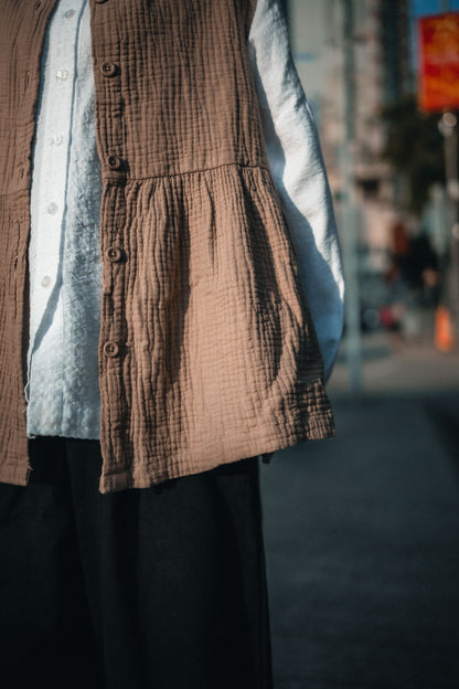 慵懶🦥 軟綿綿純色背心｜4色入