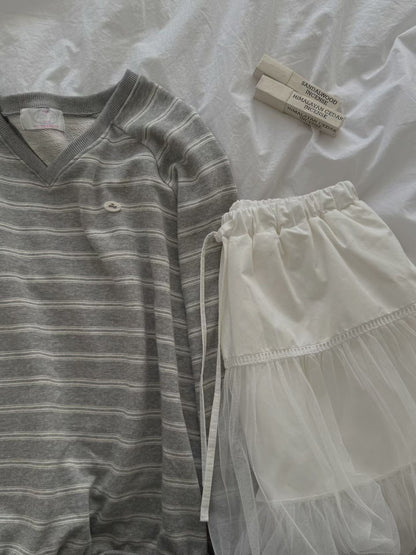 氣質紗紗蓬蓬裙｜2色入