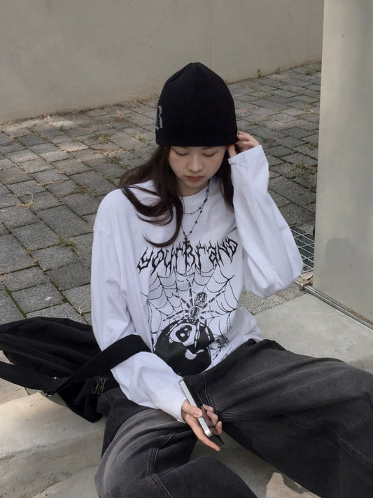 yourbrand snooker net long-sleeve｜2色入