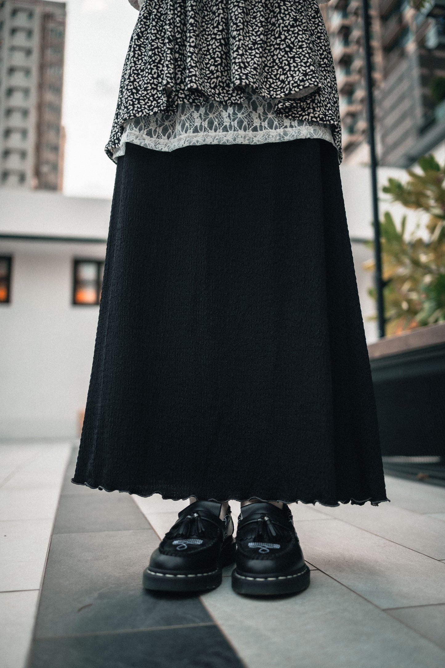 七彩繽紛🌈 超百搭泡泡質小魚尾半裙｜9色入