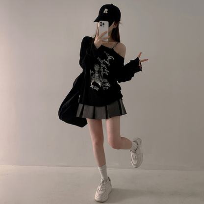 Painting Meow針織薄長袖｜3色入