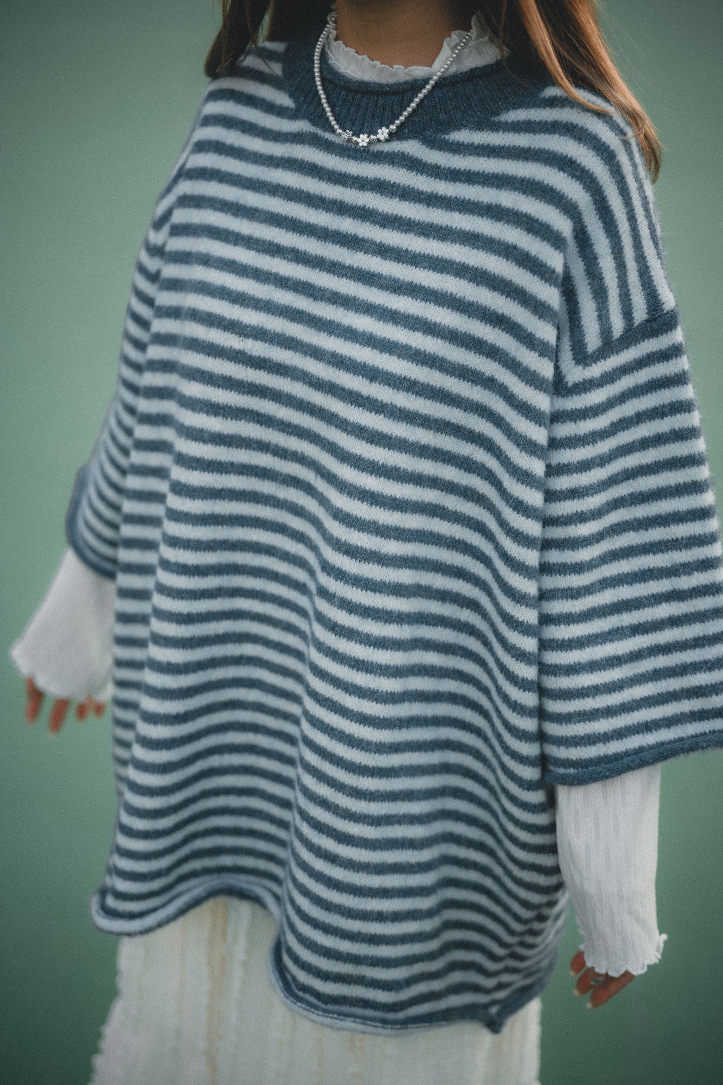 春季🍃 中袖捲捲邊毛衣｜6色入