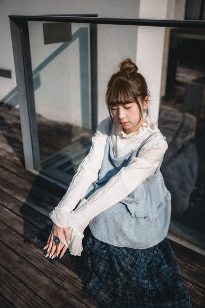 日系🔹格子層層蛋糕裙｜3色入