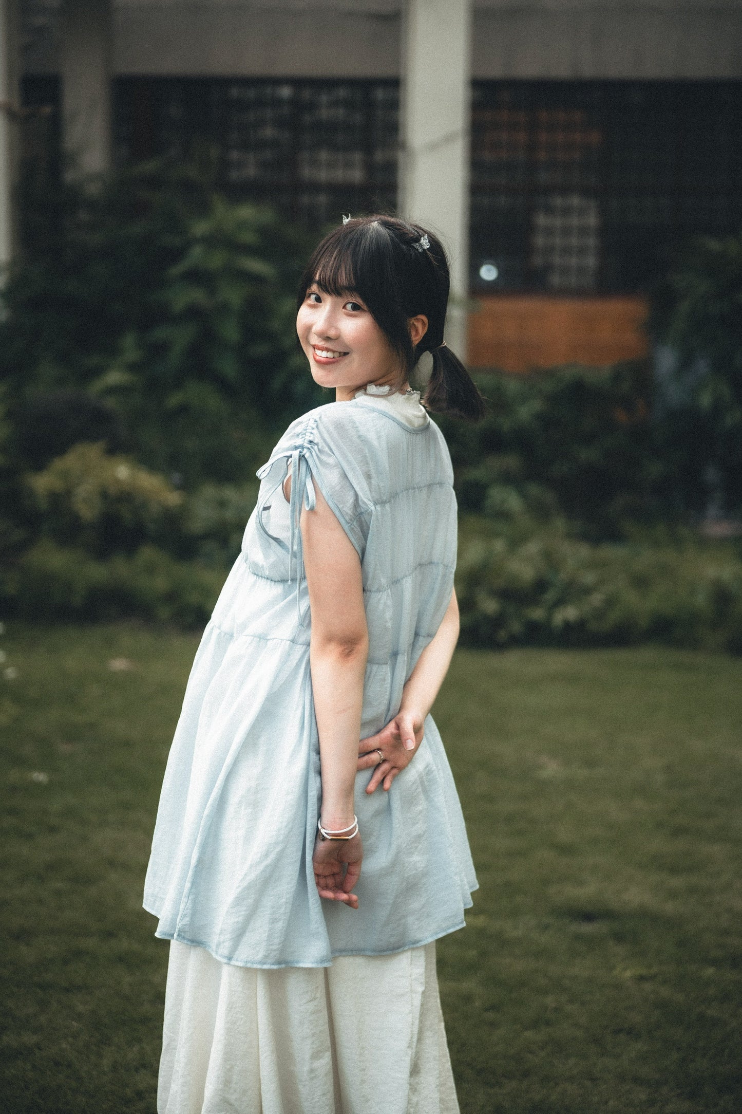 抽繩皺摺娃娃背心｜4色入