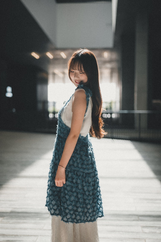 [新色加入！✨] 菱角蘇蘇綁帶連身裙｜7色入