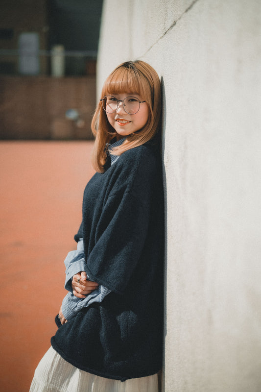 春季🍃 中袖捲捲邊毛衣｜6色入