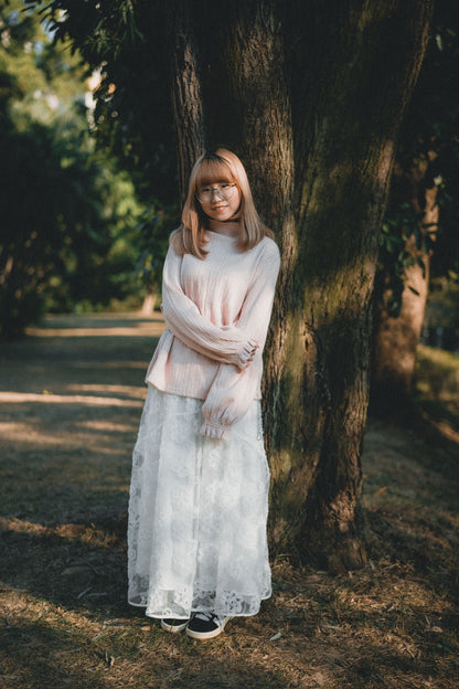 超靚！重工🌸立體花花紗裙｜1色入