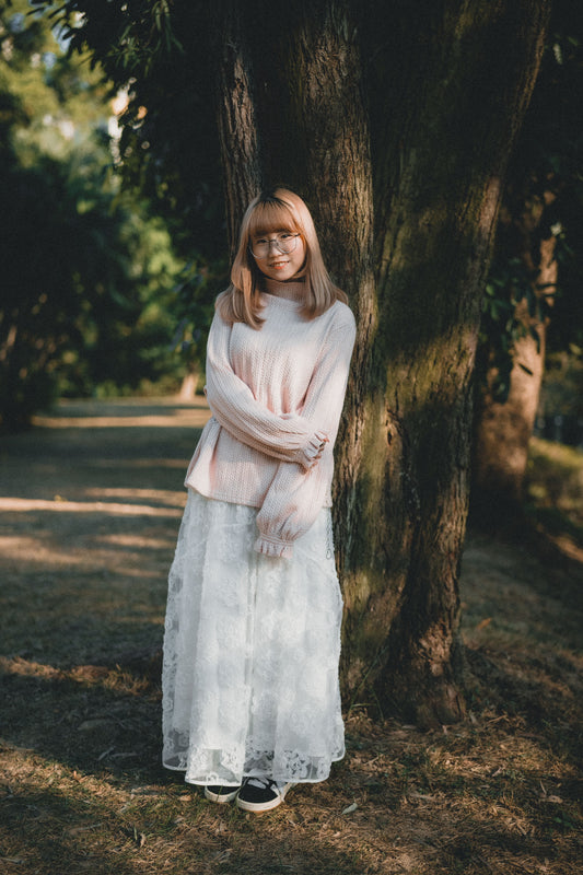 超靚！重工🌸立體花花紗裙｜1色入