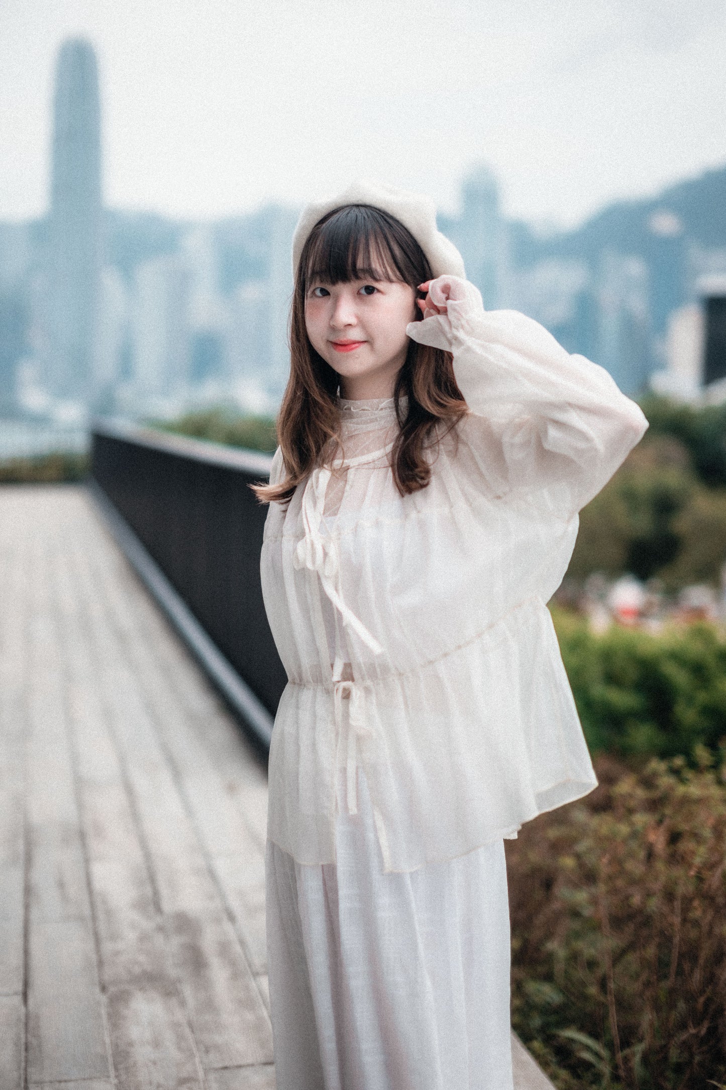 Comeback!! 超美💖透透紗紗綁帶外搭｜4色入e