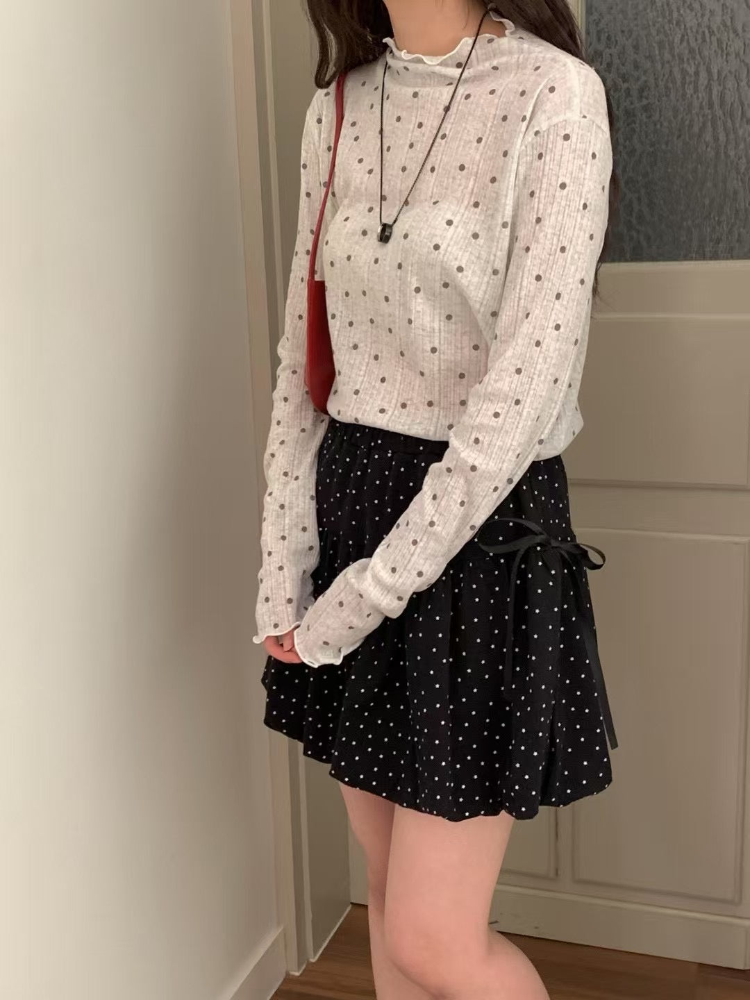 小透膚波點打底｜3色入