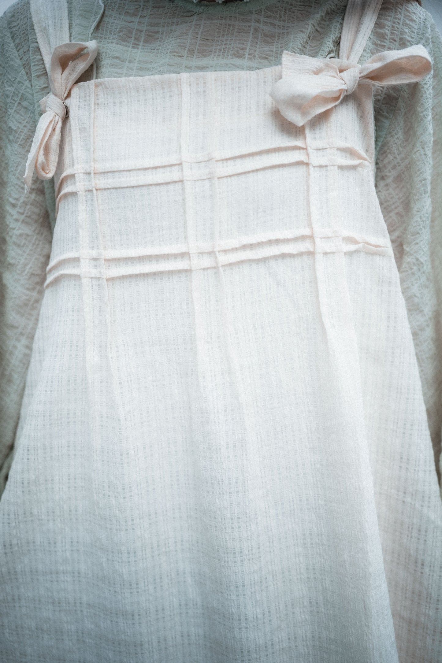 壓褶格格▫️綁帶慵懶風OPS｜3色入