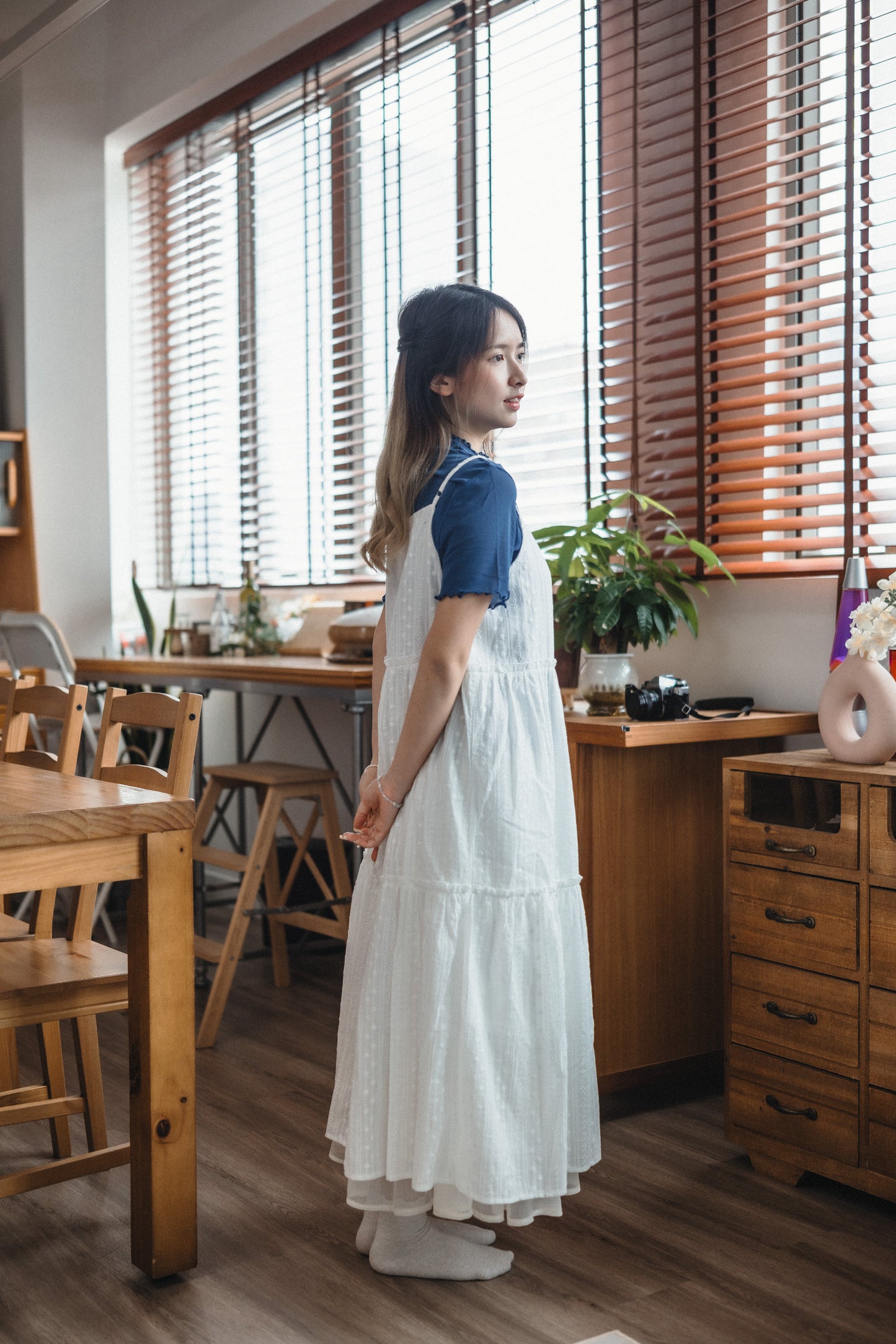 銀扣小通花開鈕OPS｜2色入