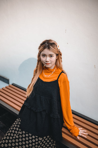 秋冬必備🌟 透膚捲邊打底｜8色入