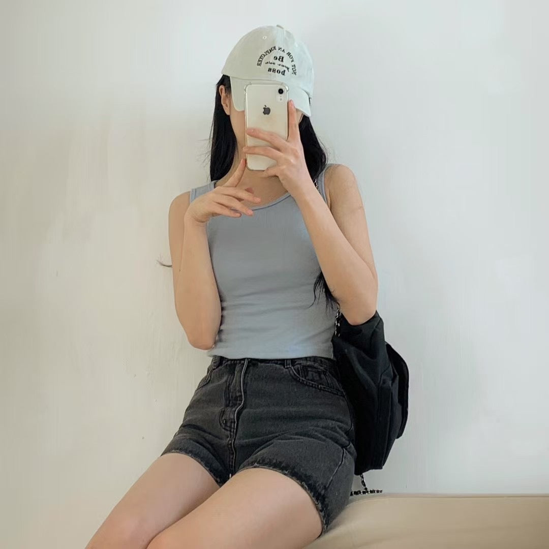 抵着の選✨ 韓國純色棉質背心｜6色入