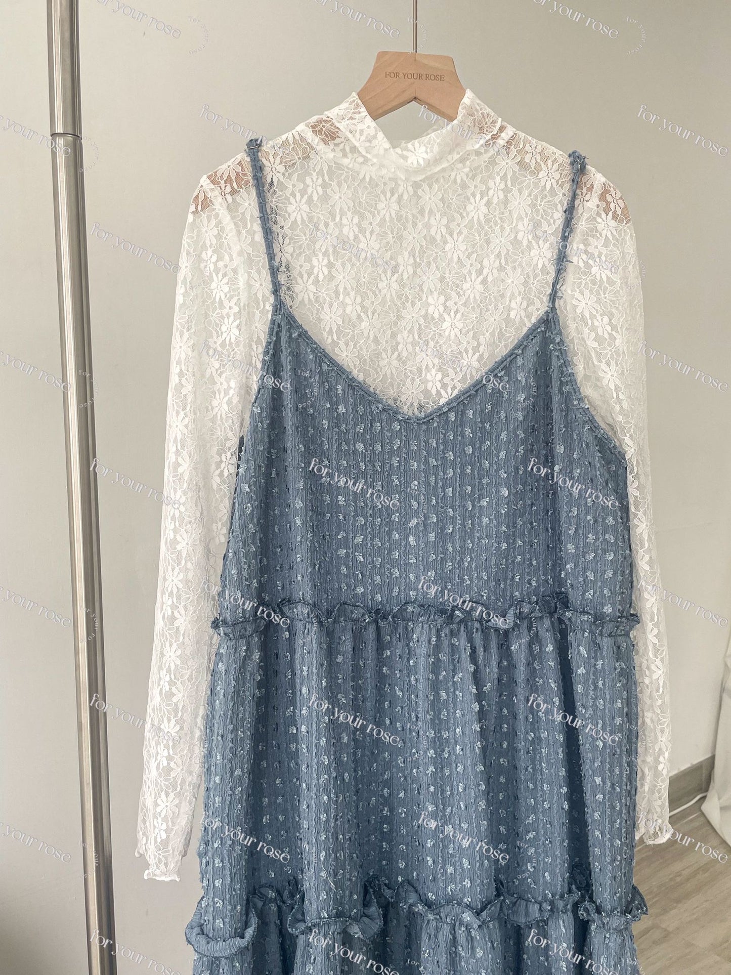 Two ways雪花粒粒連身裙❄️｜3色入