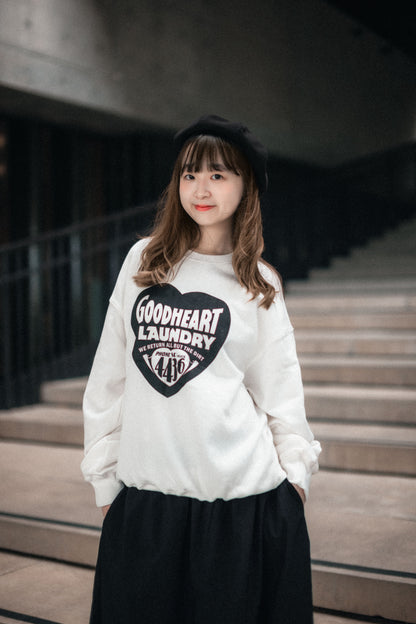 Good Heart Laundry Sweatshirt | 2 colors